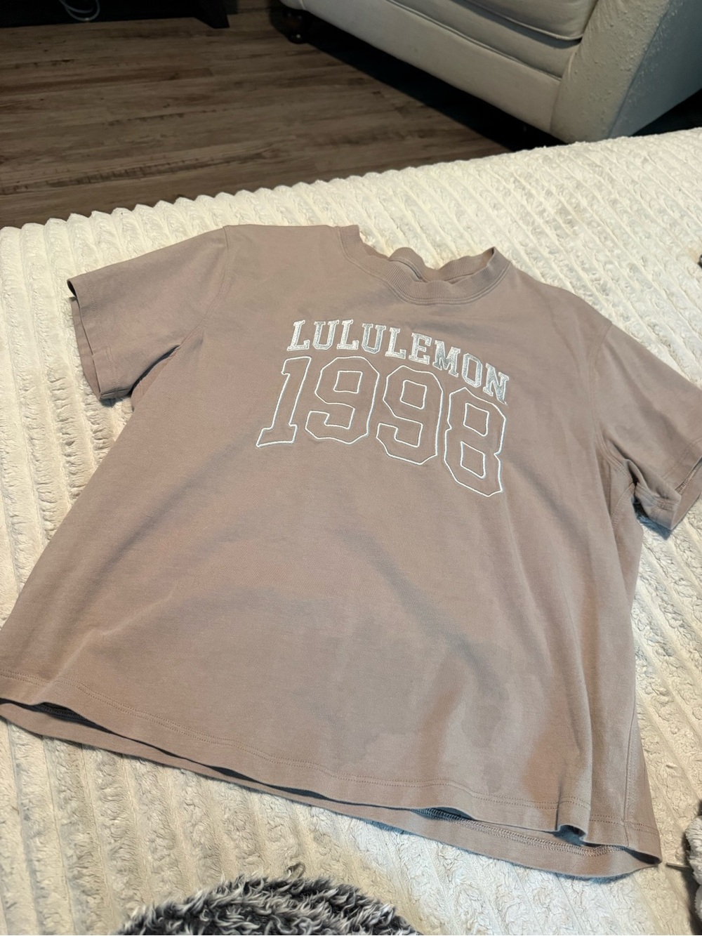 lululemon athletica Dusty Mauve Graphic Tee - White Lettering